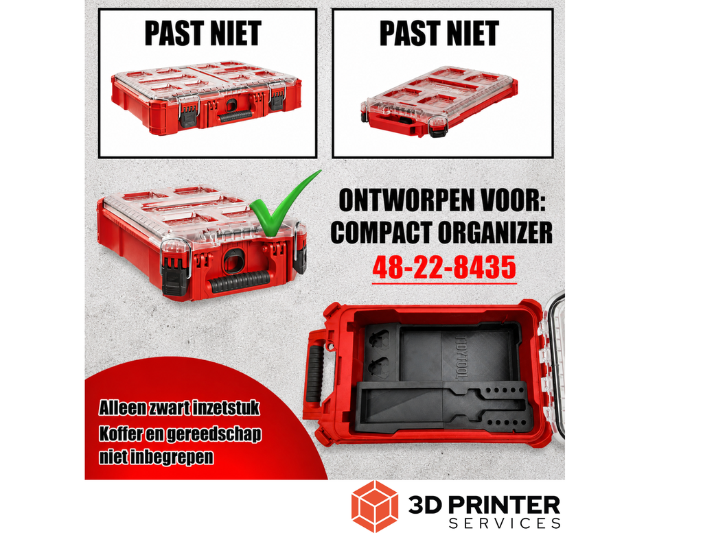 Organizer-inleg voor Milwaukee M12 SI soldeerbout – productinformatie 2
