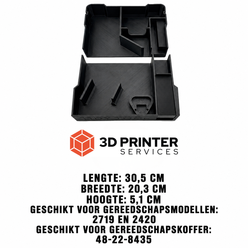 Organizer-inleg voor Milwaukee M12 CHZ reciprozaag – productinformatie 4