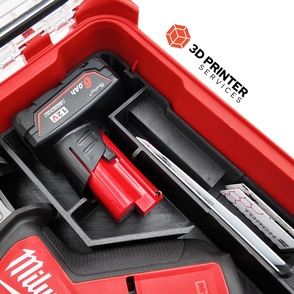 Organizer-inleg voor Milwaukee M12 CHZ reciprozaag – detailfoto 3