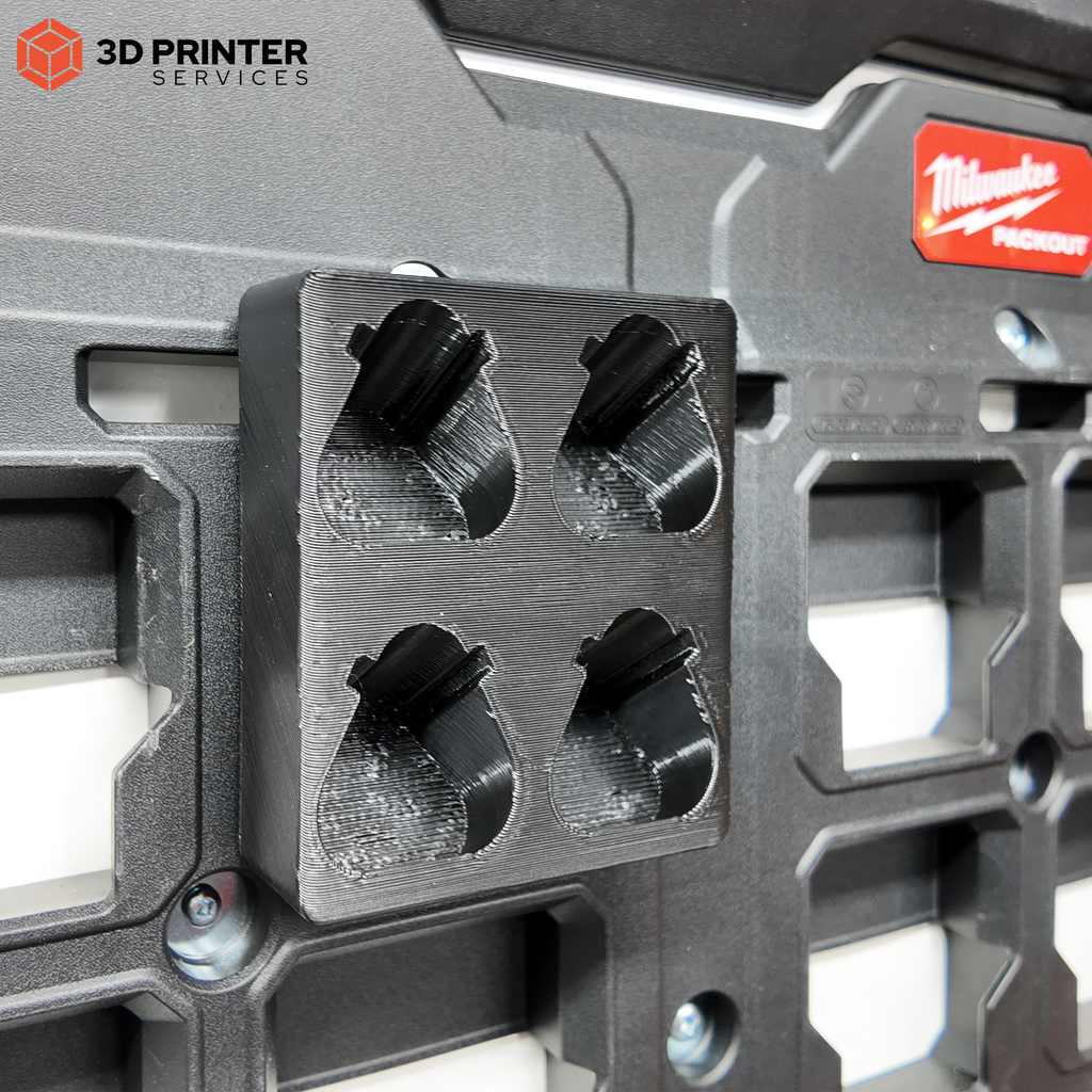 Accuhouder voor Milwaukee kleine M12 1,5/2,0/2,5/3,0 Ah – detailfoto 2