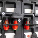 Set dubbele accuhouders voor kleine Milwaukee M12 1,5/2,0/2,5/3,0 Ah – detailfoto 5