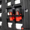 Set dubbele accuhouders voor kleine Milwaukee M12 1,5/2,0/2,5/3,0 Ah – detailfoto 6