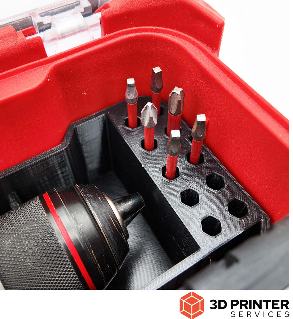 Organizer-inleg voor Milwaukee M12 FPD2/FID2 boormachine en slagschroevendraaier – detailfoto 3