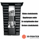 Steeksleutelhouder voor Milwaukee Packout Compact Organiser 4932464083 – productinformatie 2