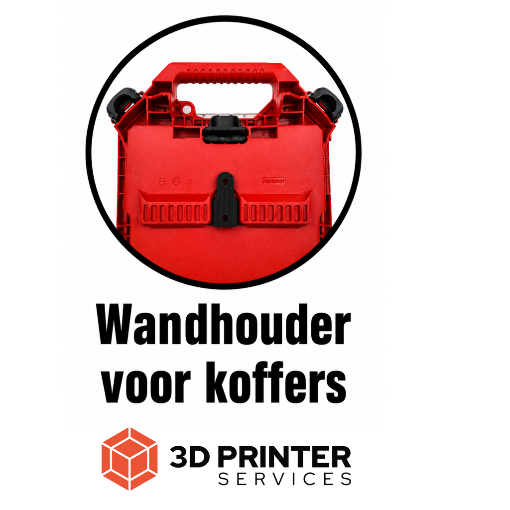 Montageset voor Milwaukee koffers en organizers – productinformatie 1