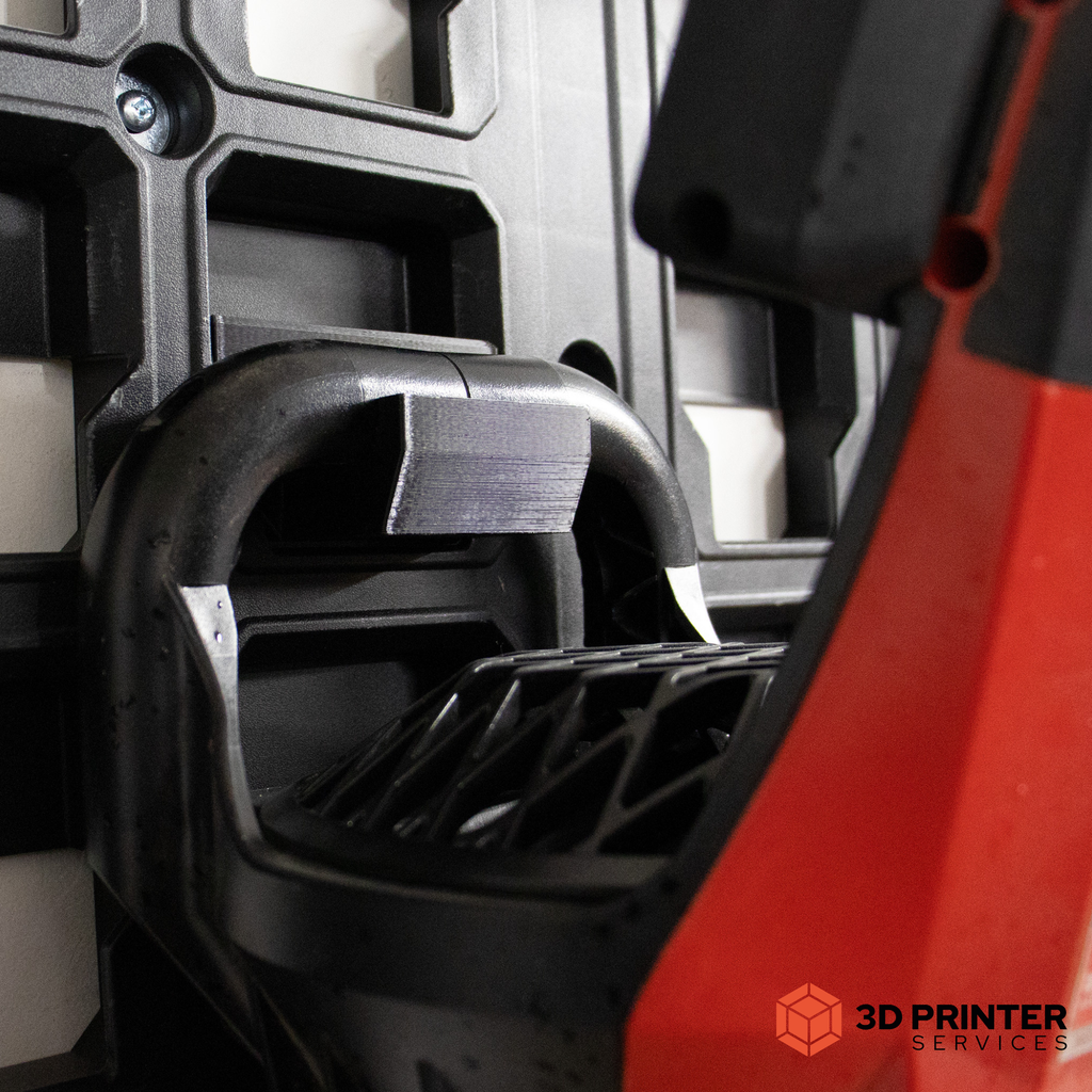 Wandhouder voor Milwaukee M18 Dual Battery-bladblazer – detailfoto 6