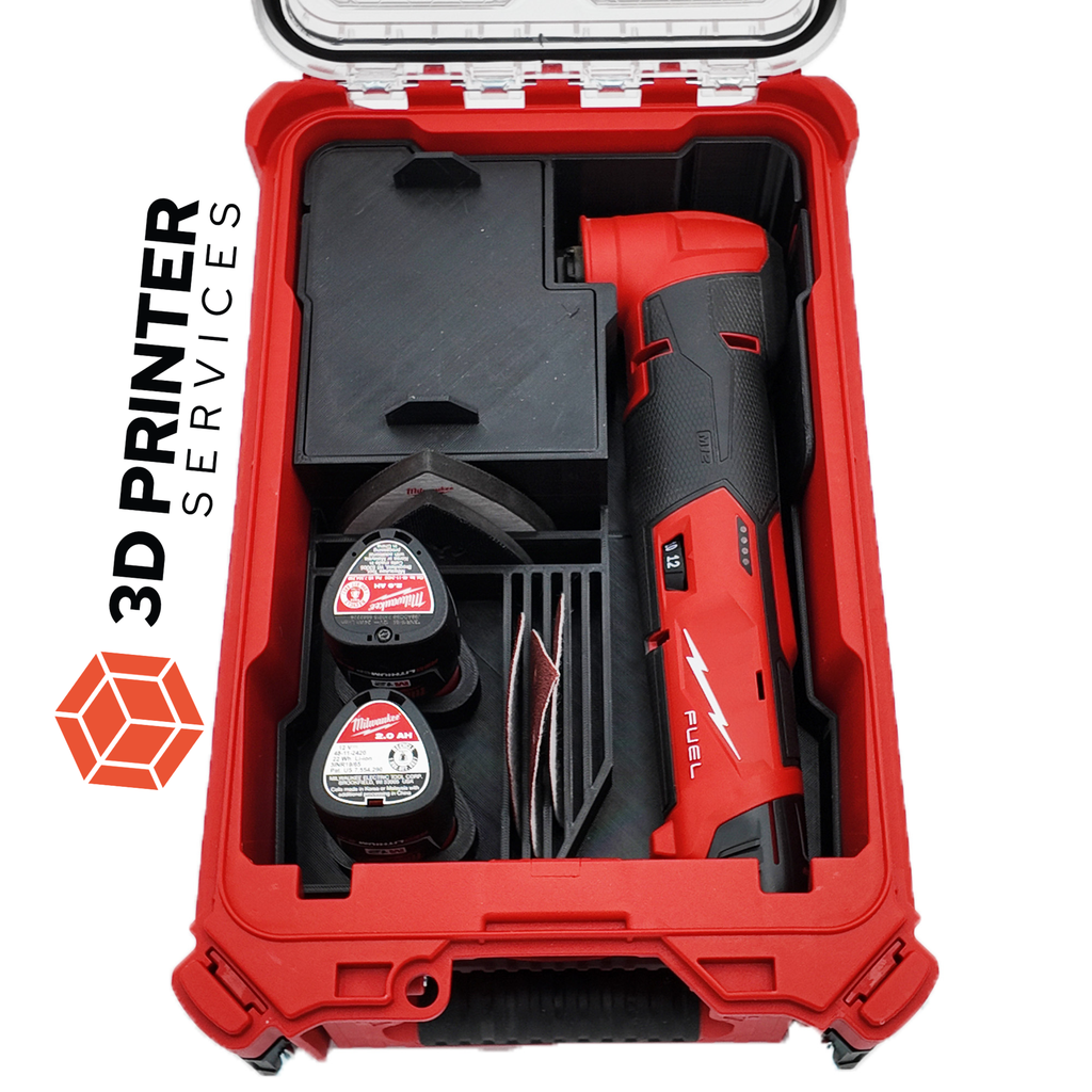 [22] Organizer-inleg voor Milwaukee M18 BMT/M18 FMT oscillerende multitool – Packout 4932464083