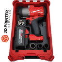 Organizer-inleg voor Milwaukee M18 FHIW2F12 slagmoersleutel – Packout 4932464083