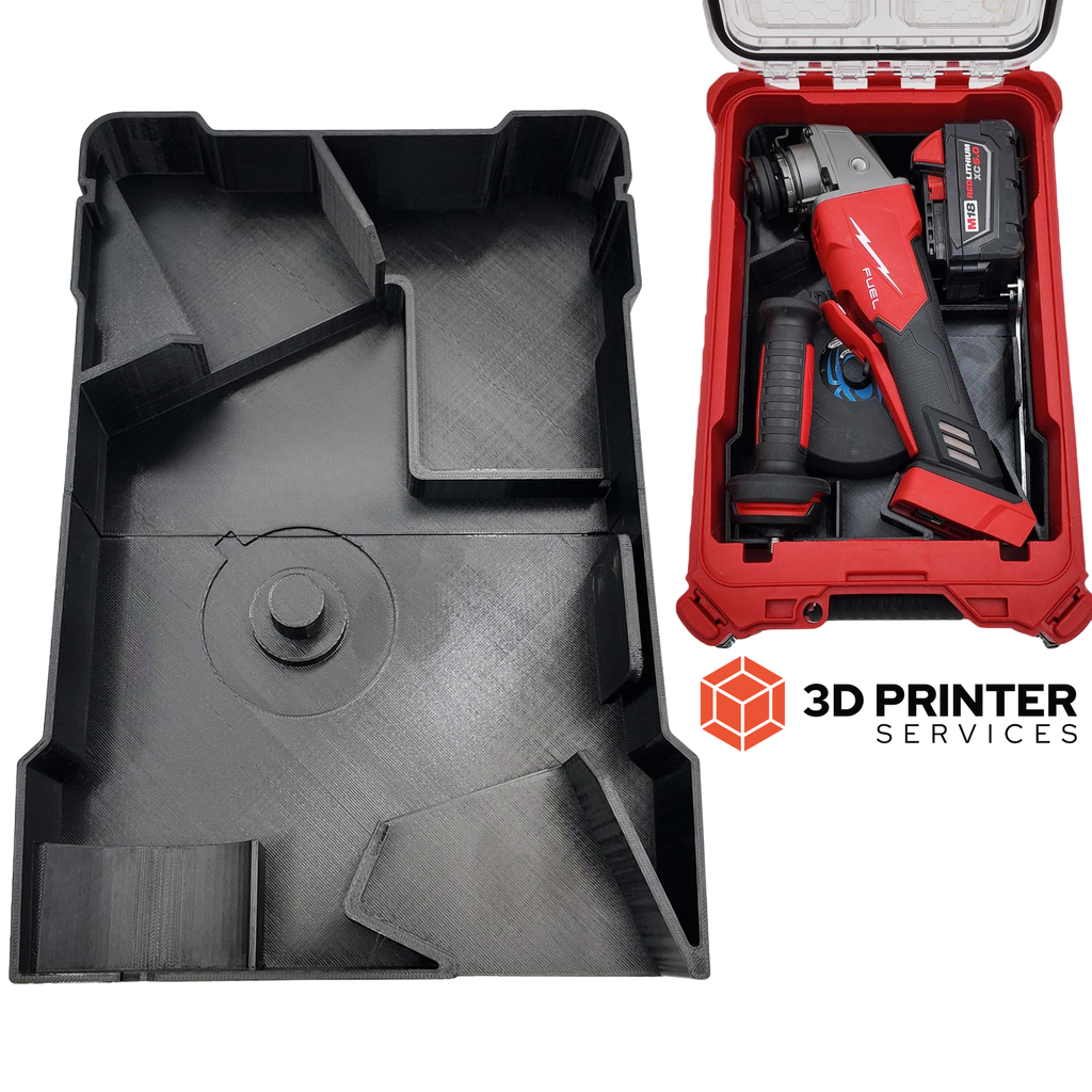 [29] Organizer-inleg voor Milwaukee M18 BLSAG125XPD/M18 FSAGV125XPDB/M18 FSAG125X doorslijpmachine – 4932464083