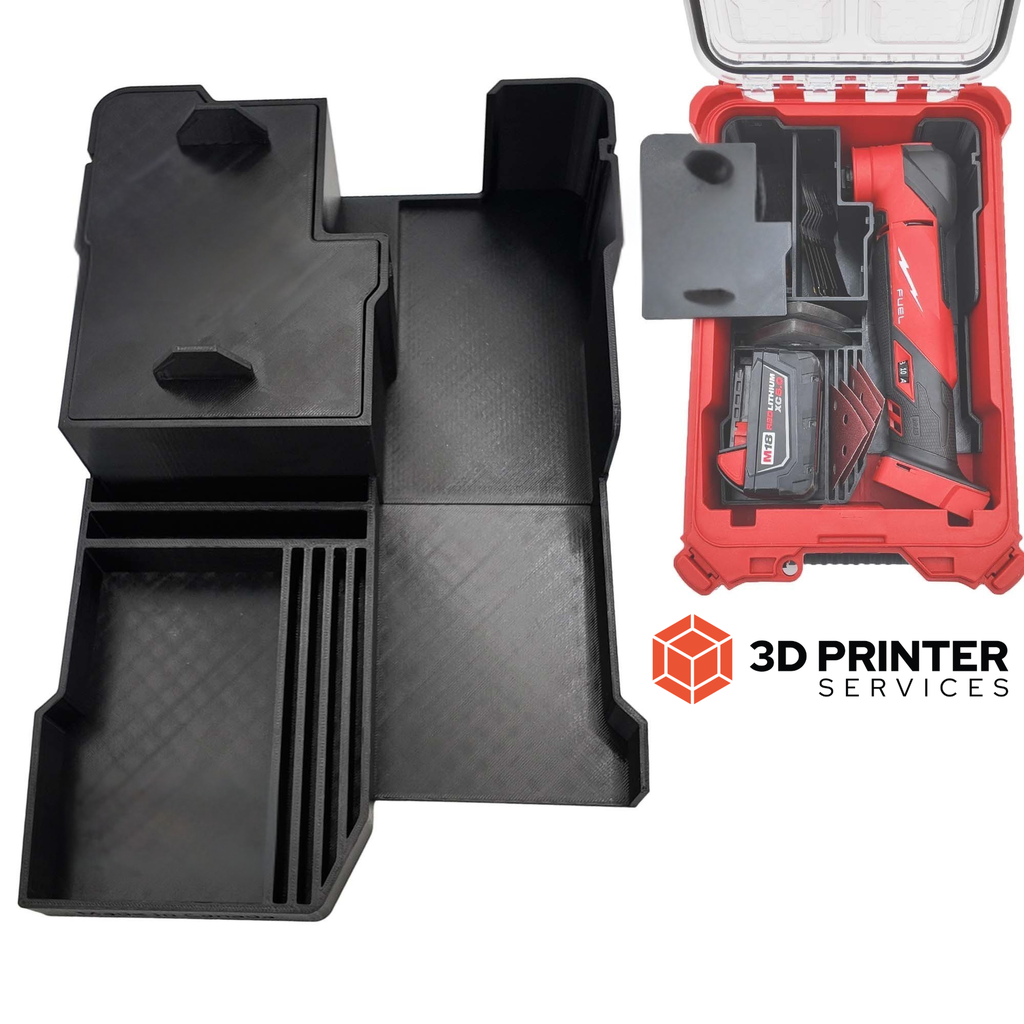 [30] Organizer-inleg voor Milwaukee M18 BMT/M18 FMT oscillerende multitool – Packout 4932464083