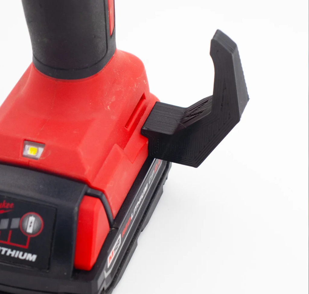 [6] Ophanghaakset voor Milwaukee M18-boormachines en M18-gereedschap – 5 stuks