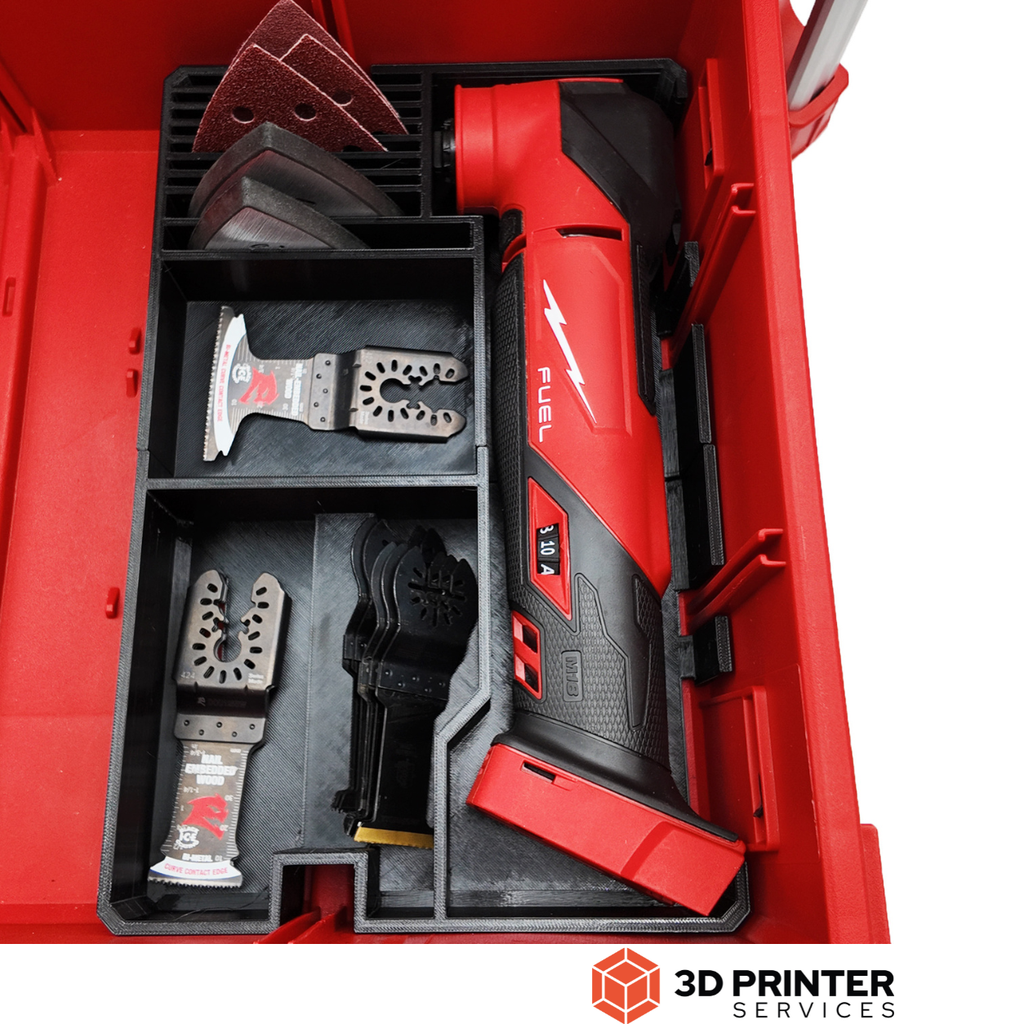 [11] Organizer-inleg voor Milwaukee M18 BMT/M18 FMT multitool – Packout 4932472130/4932472129/4932493191
